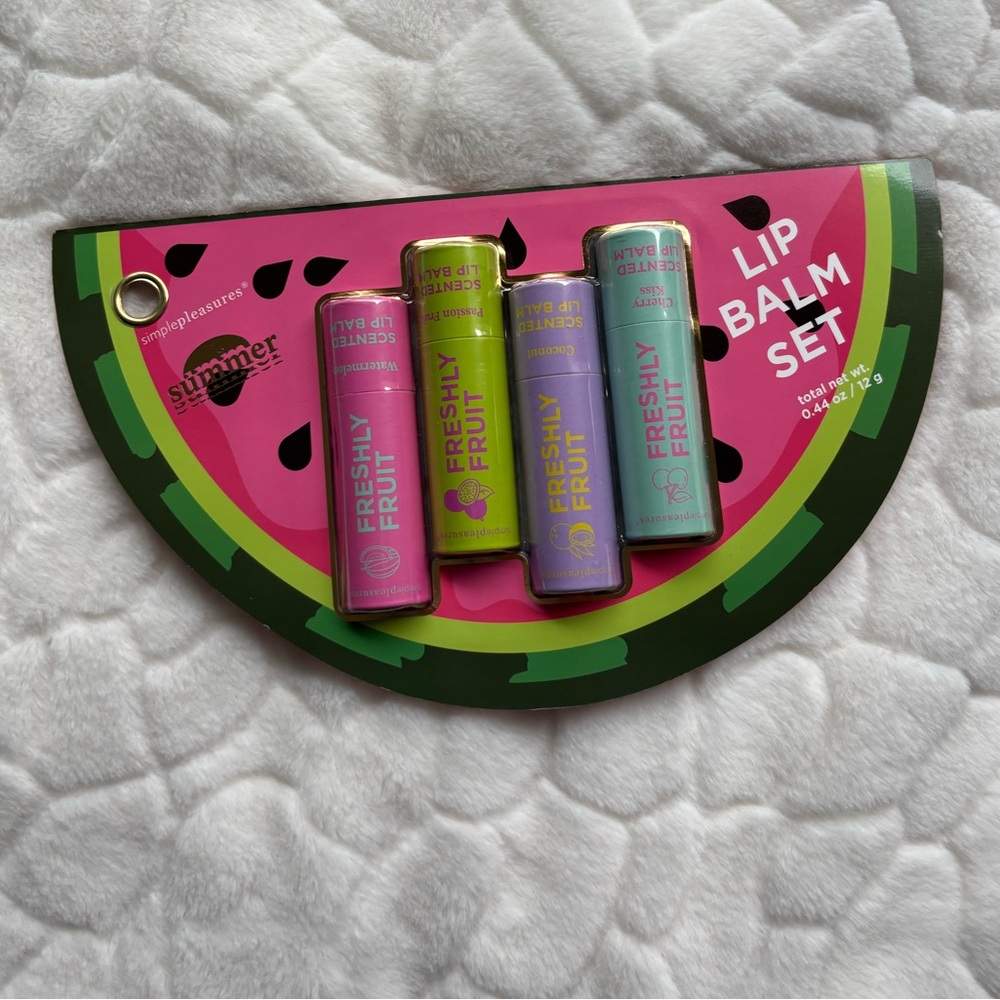 Freshly Fruit Lip Balm Set